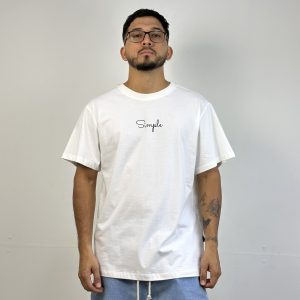 CAMISETA SIMPLE BUCKET BRANCA