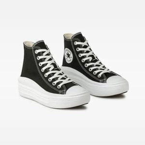 TENIS CONVERSE CHUCK TAYLOR ALL STAR MOVE HIGH PRETO/BRANCO