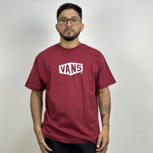 CAMISETA VANS HEX BORDEAUX