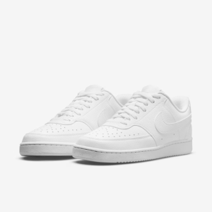 TENIS NIKE COURT VISION LOW WHITE/WHITE FEMININO
