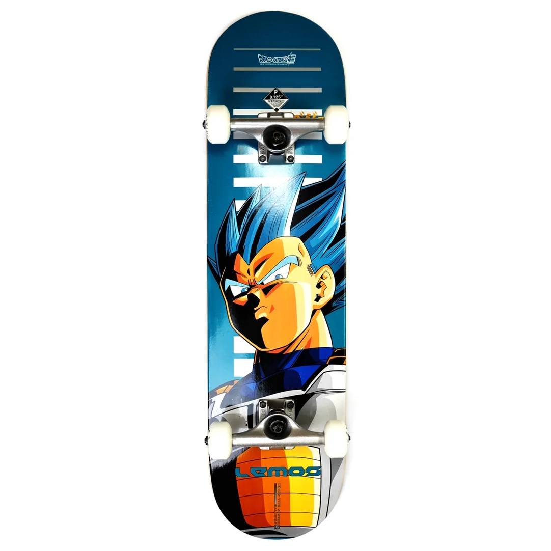SKATE MONTADO PRIMITIVE X DRAGON BALL Z VEGETA TIAGO LEMOS 8.125