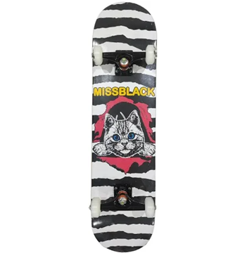 SKATE MONTADO MISS BLACK INICIANTE