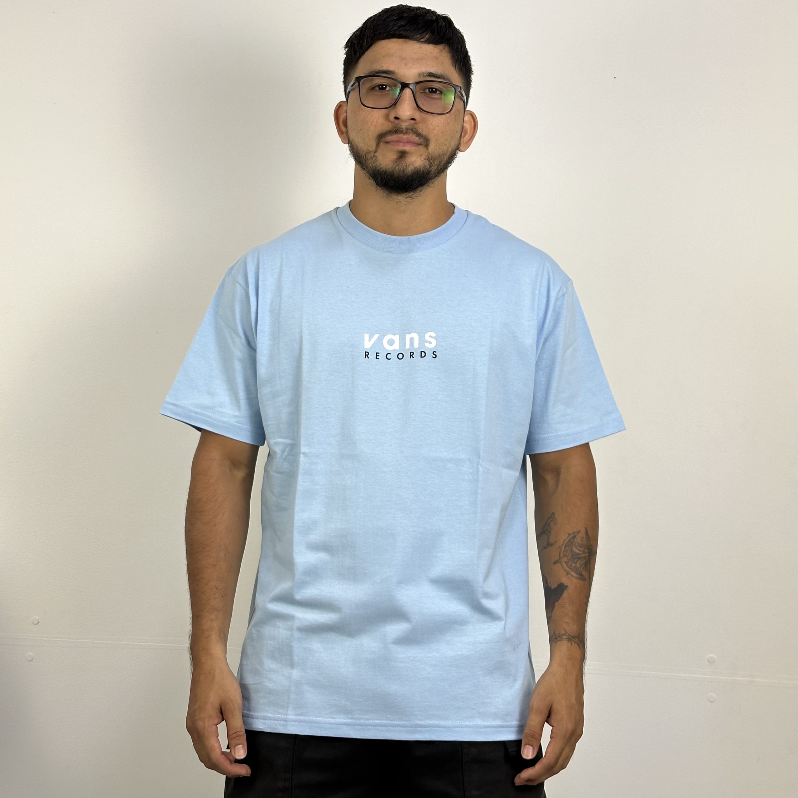 CAMISETA VANS RECORDS CLOUDY BLUE