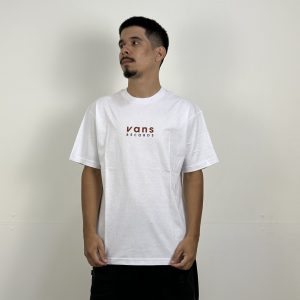 CAMISETA VANS RECORDS WHITE