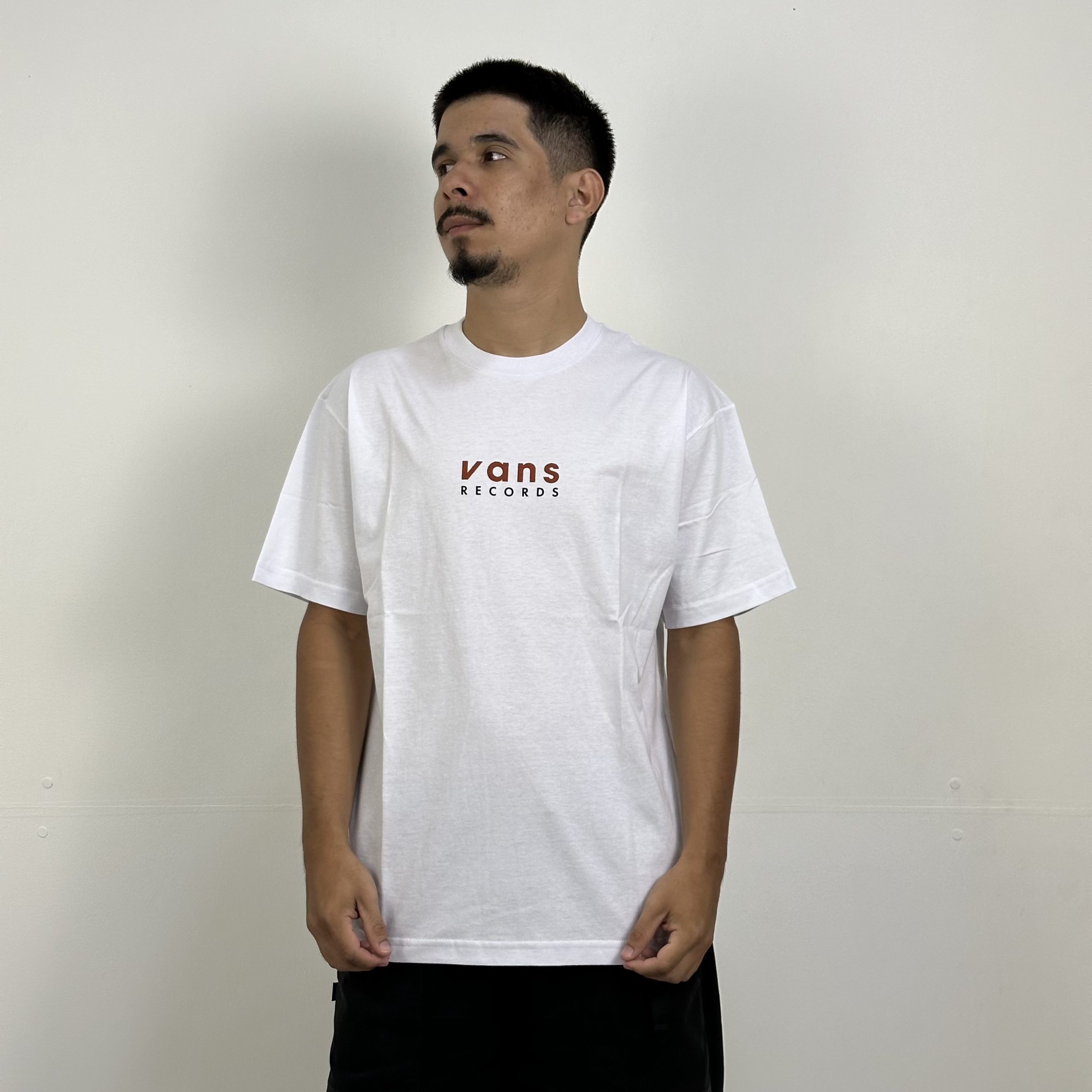 CAMISETA VANS RECORDS WHITE