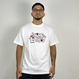 CAMISETA NIKE SB SPRAY WHITE
